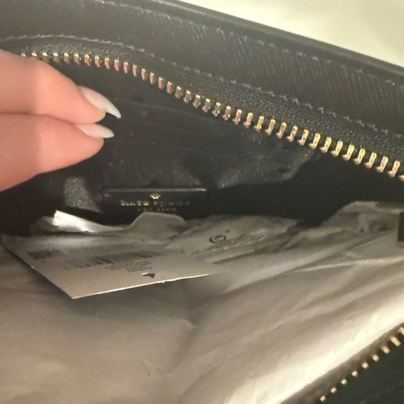 New Kate Spade Black and Gold purse - Picture 8 of 13